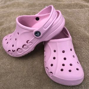 Pink Crocs for girls